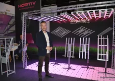 New lighting parties continue to emerge at trade shows. For Megalight Hortiv it was the first time GreenTech, Guy Wenger told us.